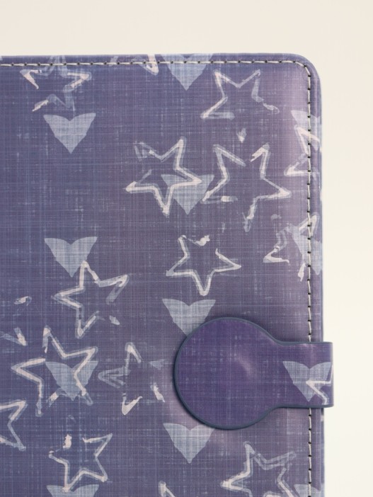 Блокнот (B6) &quot;Life is a joy, stars&quot;,blue (18.5*13) 