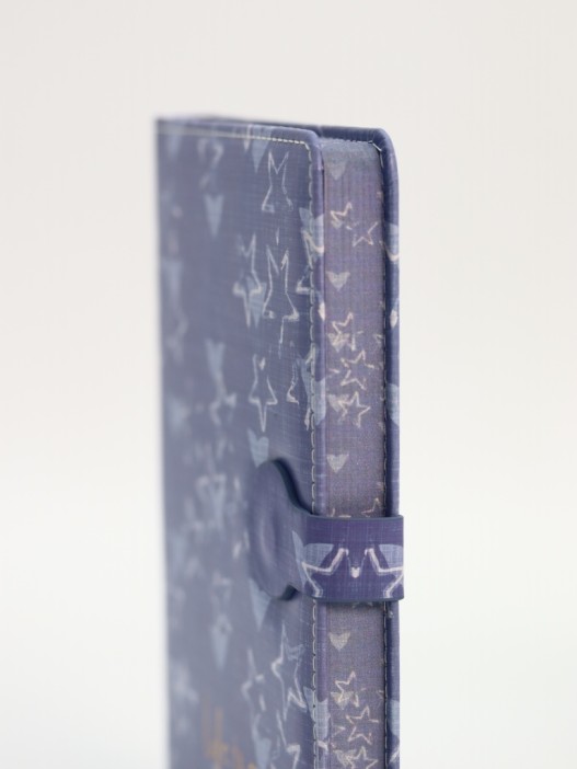 Блокнот (B6) &quot;Life is a joy, stars&quot;,blue (18.5*13) 