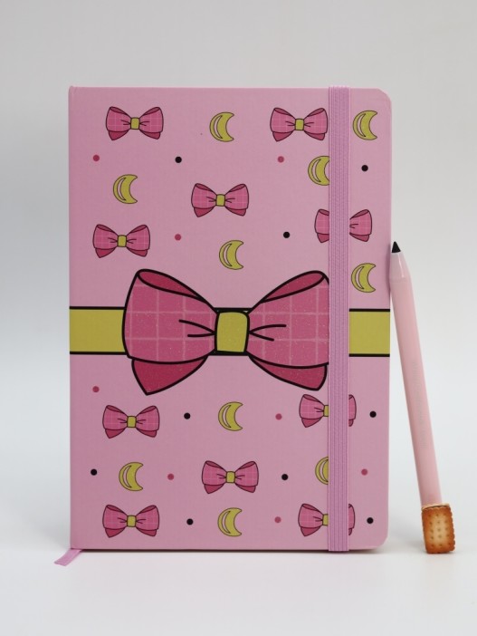 Блокнот (А5) &quot;Beautiful bow&quot;, pink (14.5*21) 