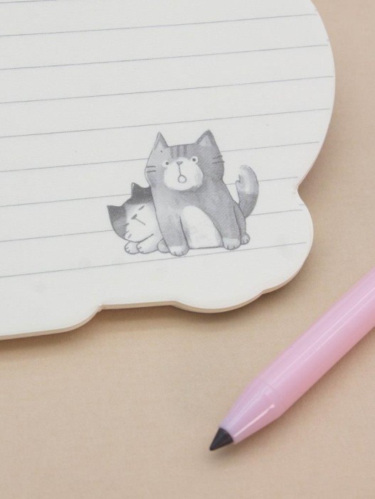 Блокнот на спирали (B6) &quot;Cat you are the best&quot;, pink (13*18) 