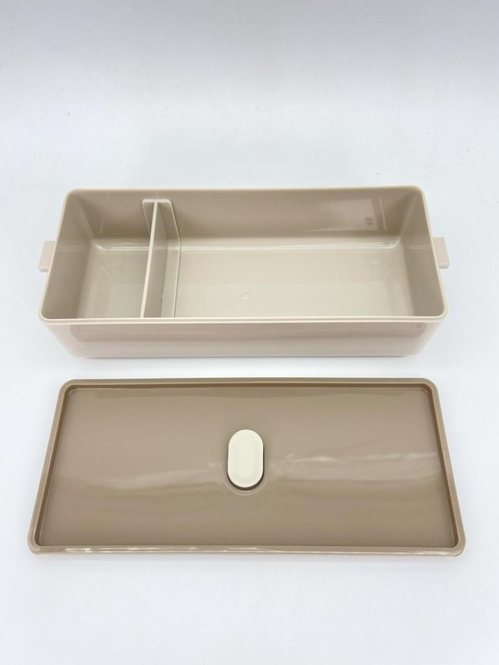 Ланчбокс "Bright lunch", beige (650 мл)