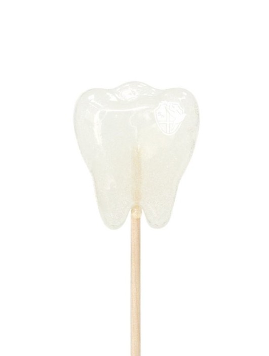 Карамель леденцовая изомальт &quot;Зубы&quot; с ксилитом ш/б 27шт х 20гр (малина) 