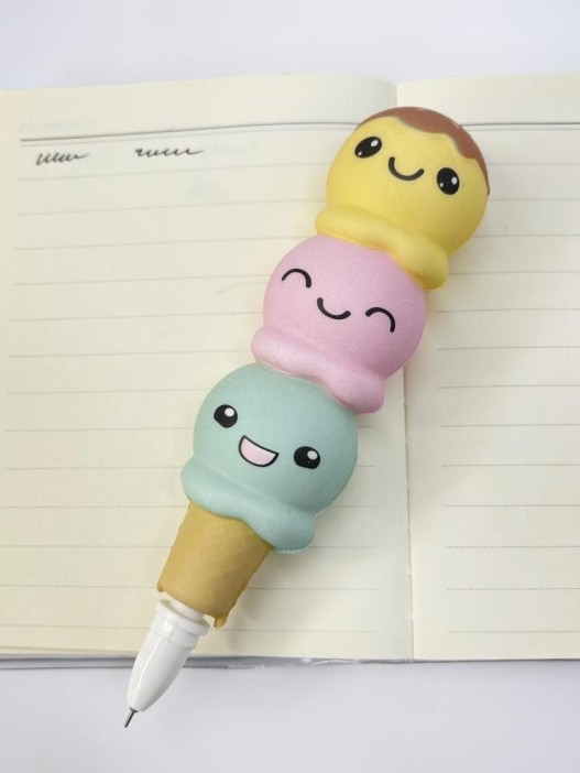 Ручка-сквиш &quot;Ice cream trio&quot; 