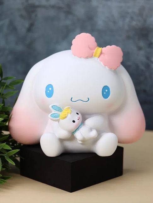 Копилка «Cute bunny», pink (16 см), пластик 