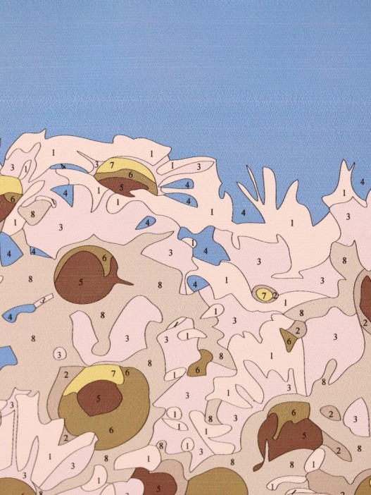 Картина по номерам на подрамнике Draw Me! «Field daisies», (20*20 см) 