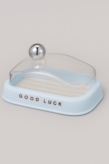 Мыльница «Good luck», blue