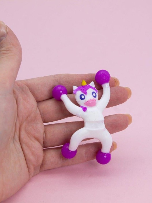 Мялка - антистресс «Unicorn man», puruple-white 