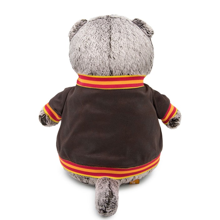 Мягкая игрушка &quot;Кот Басик в кожаной куртке&quot; (22 см) 