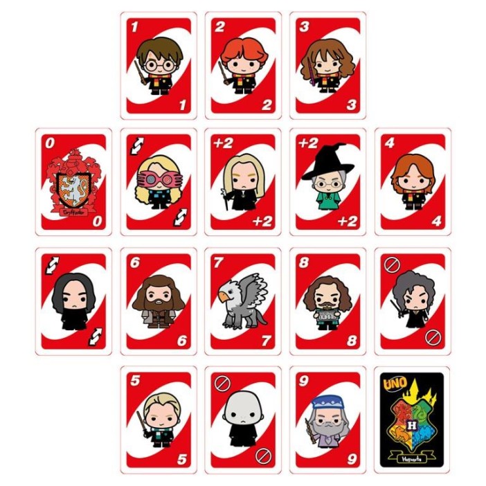 Настольная игра UNO Гарри Поттер 
