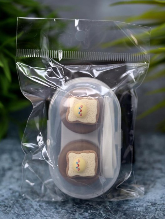 Контейнер для линз «Sweet sandwich» 