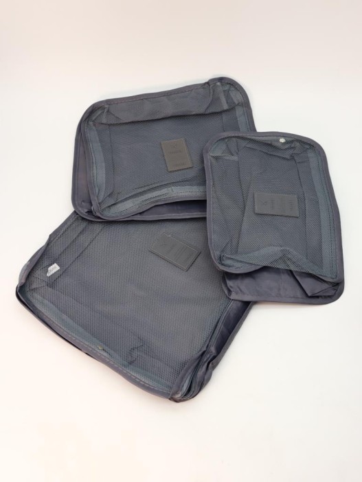 Набор органайзеров для путешествий 6 шт. &quot;Laundry pouch&quot;, grey 