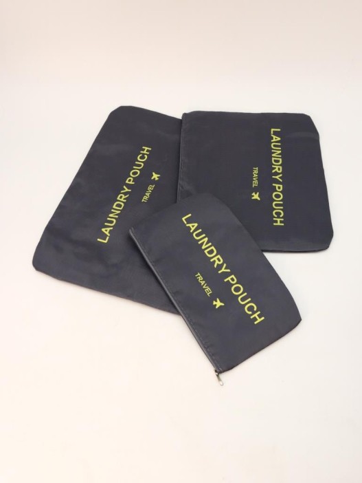 Набор органайзеров для путешествий 6 шт. &quot;Laundry pouch&quot;, grey 