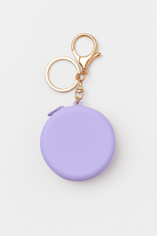 Брелок-кошелёк "Simple round", purple