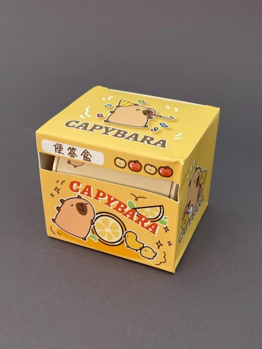 Стикеры в рулоне &quot;Capybara&quot;, orange 