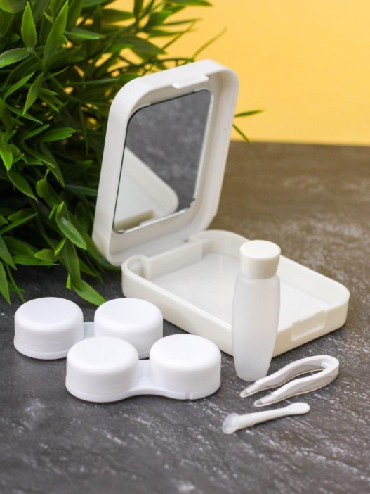 Контейнер для линз "Dino-luck good", blue 