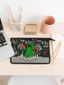 Папка для тетрадей А4 "My Game",  пластик, на молнии