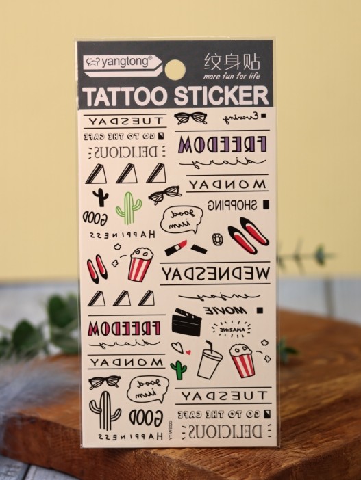 Тату - переводки &quot;MIX summer&quot; 