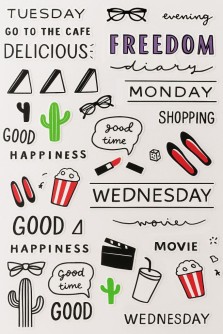 Тату - переводки "MIX summer"