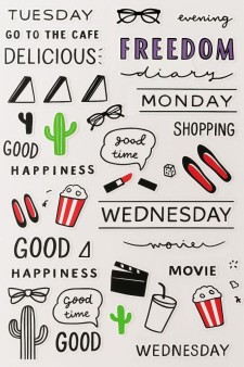 Тату - переводки "MIX summer"