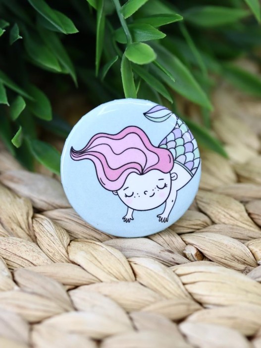 Набор значков 3 шт. iLikeGift &quot;Mermaid&quot; 