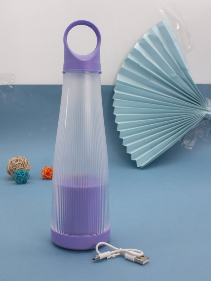 Блендер портативный "Fresh", purple, USB, (27*7,2 см)