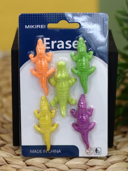 Ластики &quot;Crocodile&quot;, шоу-бокс 12 шт. 