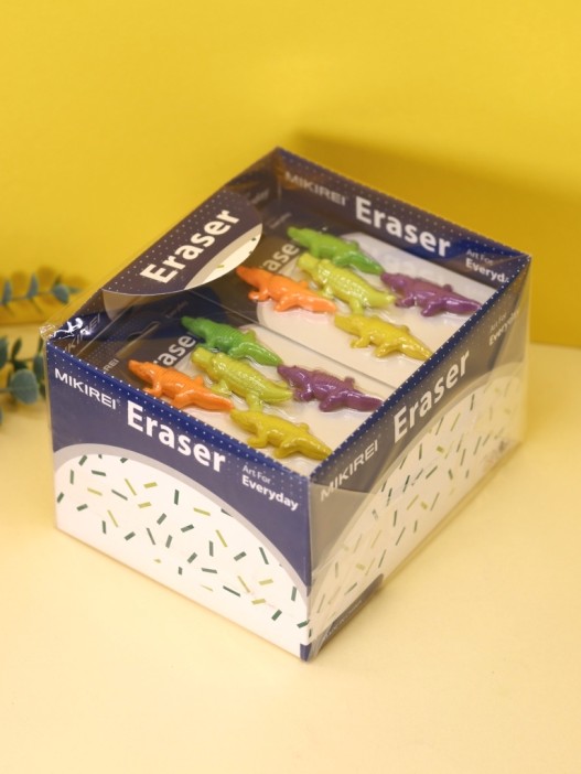 Ластики &quot;Crocodile&quot;, шоу-бокс 12 шт. 