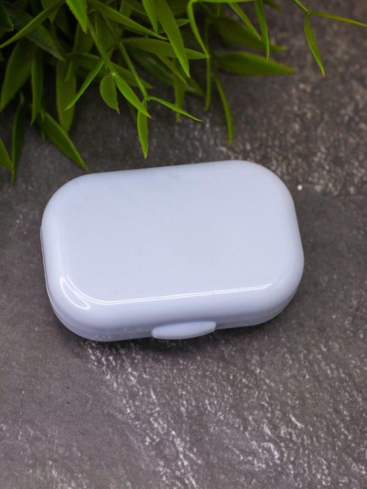 Контейнер для линз «Classic horizontal», blue 