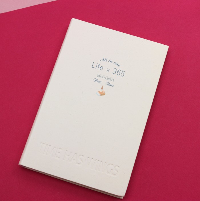 P702 ПЛАННЕР &quot;LIFE 365&quot; иллюстрированный (белый) 