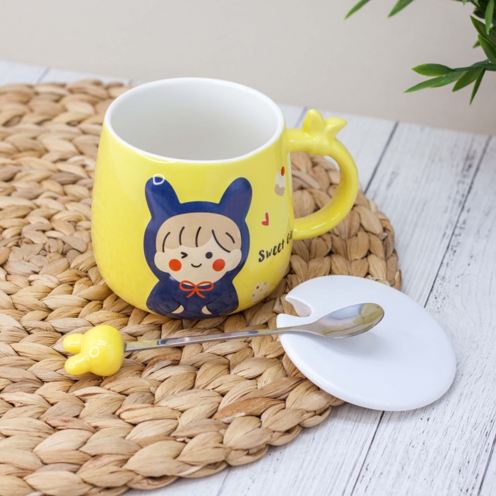 Кружка "Lovely baby", yellow (390 ml) 