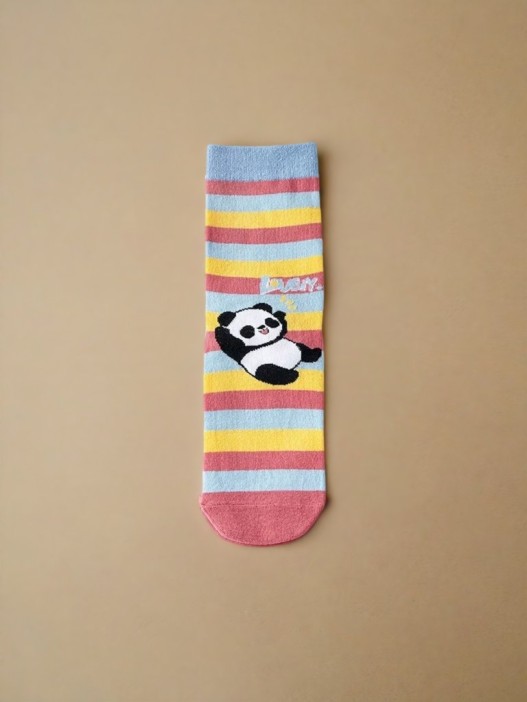 Носки iLikeGift «Funny drawings», stripes, мужские/женские евро размер 35-41 