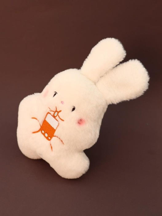 Мягкая игрушка &quot;Crooked Rabbit with Juice&quot;, 20 см 