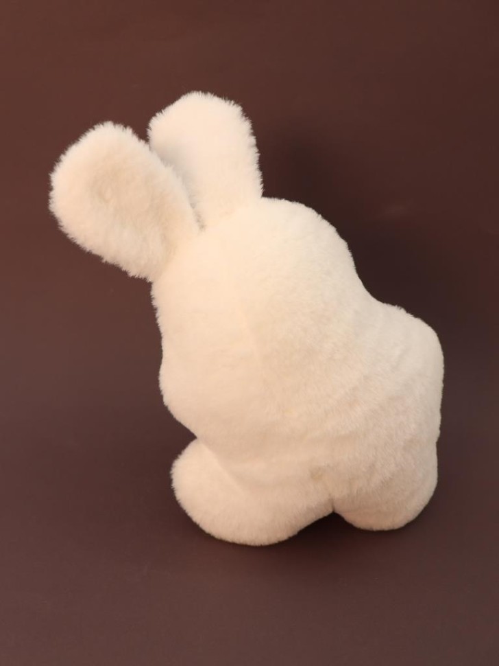 Мягкая игрушка (3+) "Кривой кролик с соком", 20 см