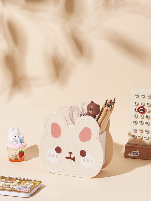 Органайзер для канцелярских и кухонных принадлежностей &quot;Cute hare&quot;, white 