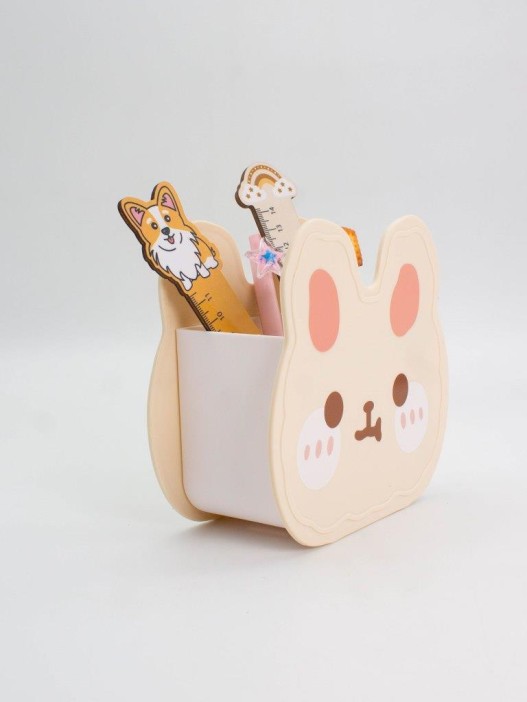 Органайзер для канцелярских и кухонных принадлежностей &quot;Cute hare&quot;, white 
