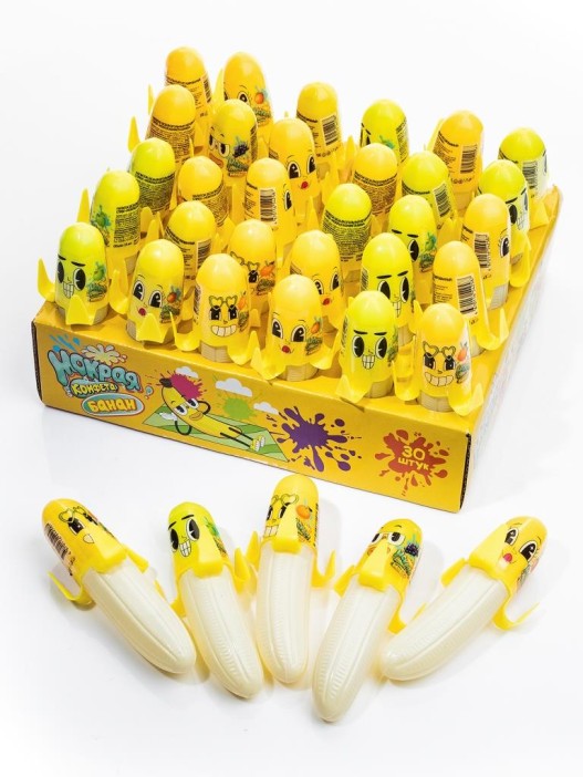 Напиток безалкогольный негазированный: спрей «Мокрая конфета БАНАН&quot;, 30 шт. 