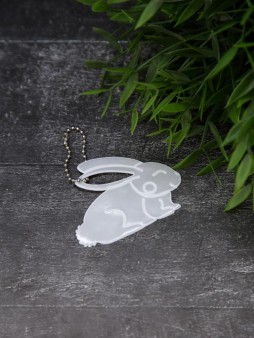 Светоотражающий элемент (фликер) "Rabbit", брелок