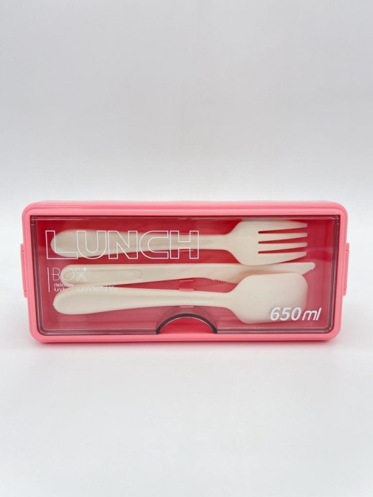 Ланчбокс &quot;Bright lunch&quot;, pink (650 мл) 