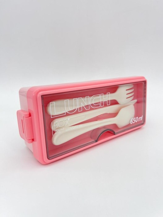 Ланчбокс &quot;Bright lunch&quot;, pink (650 мл) 