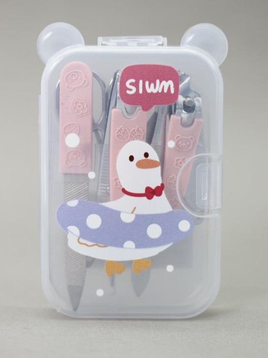Маникюрный набор &quot;Duck swim&quot;, pink 