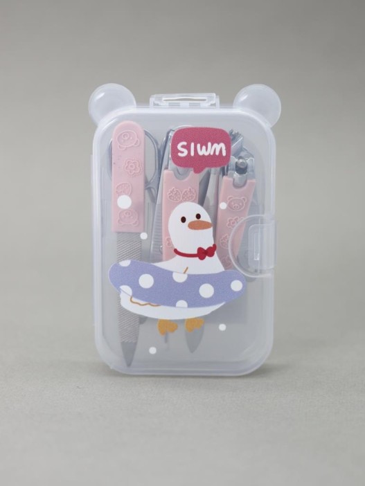 Маникюрный набор &quot;Duck swim&quot;, pink 