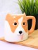 Кружка керамическая «Dog with ears», brown (500 мл) 