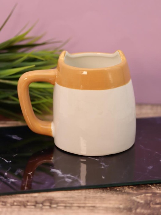 Кружка керамическая «Dog with ears», brown (500 мл) 