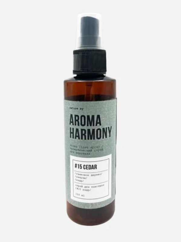 Aroma Harmony Ароматический спрей для текстиля №15 Кедр, 150 мл
