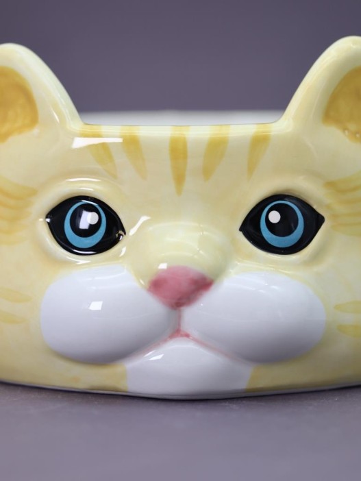 Керамическая миска для животных «Blue eyed cat», 920 ml 