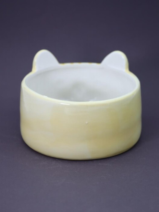 Керамическая миска для животных «Blue eyed cat», 920 ml 