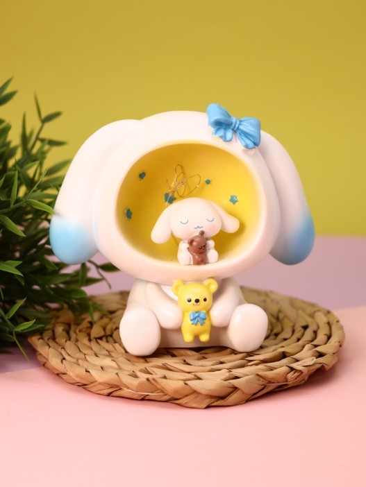 Копилка - ночник «Plush friends», blue (14,5 см), пластик 