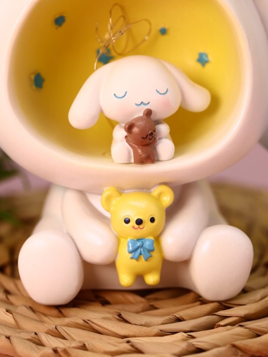 Копилка - ночник «Plush friends», blue (14,5 см), пластик 