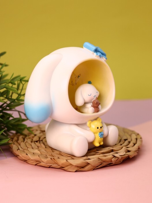 Копилка - ночник «Plush friends», blue (14,5 см), пластик 