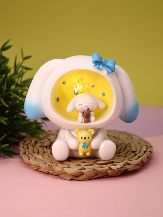 Копилка - ночник «Plush friends», blue (14,5 см), пластик 